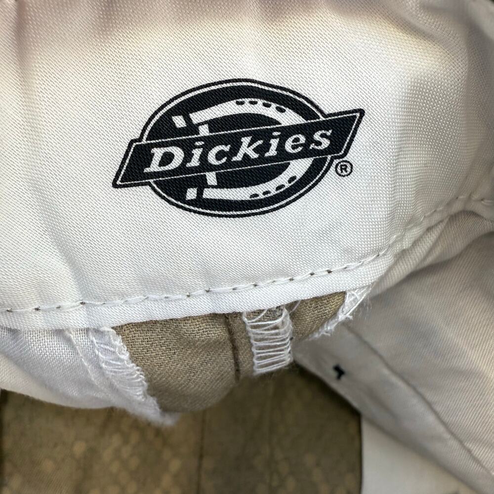 Dickies Khaki Pants Women's 4R Brown Snake Print High Rise Tapered Leg NWT - Picture 9 of 16
